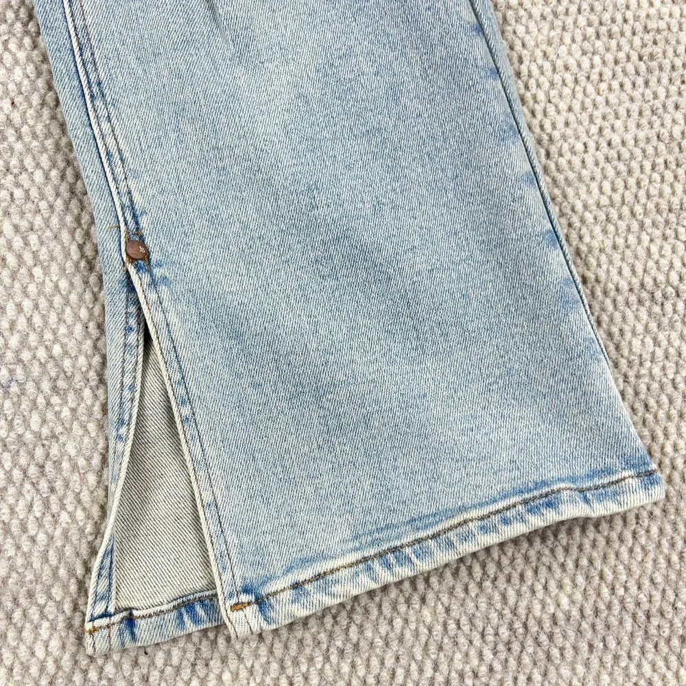 Judy Blue Jeans Women 16W Straight Leg High Waist Light Wash Distressed  Holes - Picture 9 of 16
